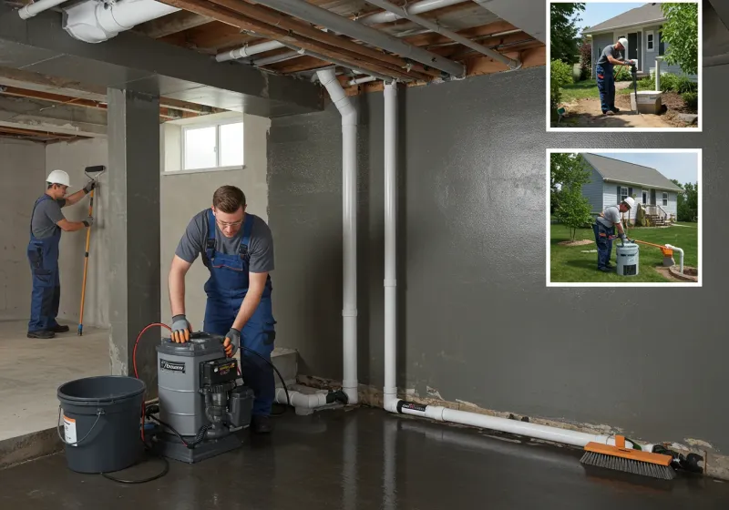 Basement Waterproofing and Flood Prevention process in Holden, MA